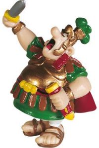 Asterix Figure The centurion with his sword 8 cm