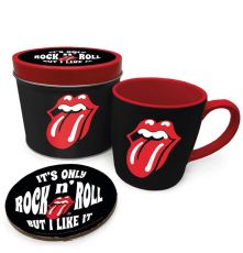 The Rolling Stones Mug with Coaster It's Only Rock N Roll