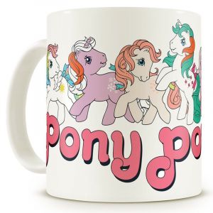 Boxed Retro TV My Little Pony Pony Power Coffee Tea Mug 