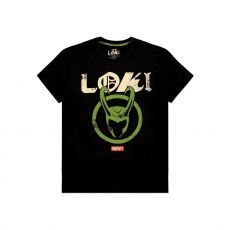 Loki T-Shirt Logo Badge Size M