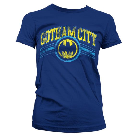 Gotham City Girly T-Shirt (Navy)