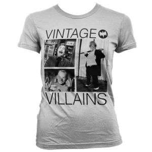 Vintage Villains Girly T-Shirt (White)