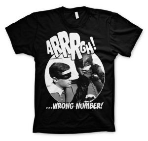 Arrrgh - Wrong Number T-Shirt (Black)