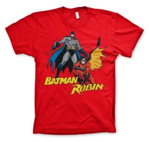 Batman & Robin T-Shirt (Red)