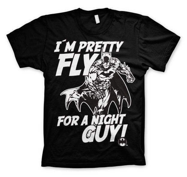 I´m Pretty Fly For A Night Guy T-Shirt (Black)