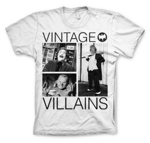 Vintage Villains T-Shirt (White)