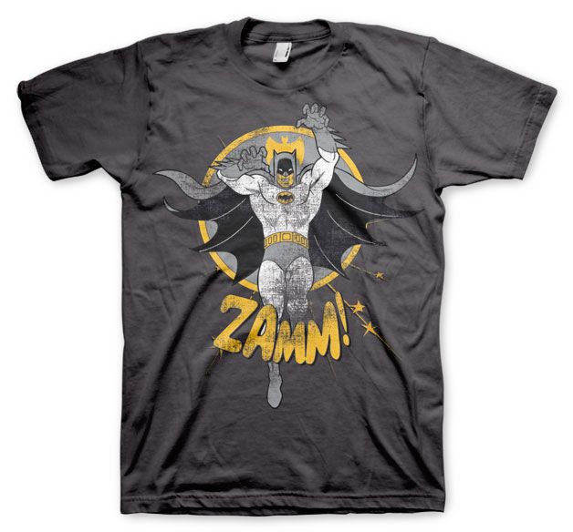 Batman Zamm! T-Shirt (D.Grey)