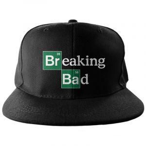Breaking Bad Logo Embroidered Snapback Cap