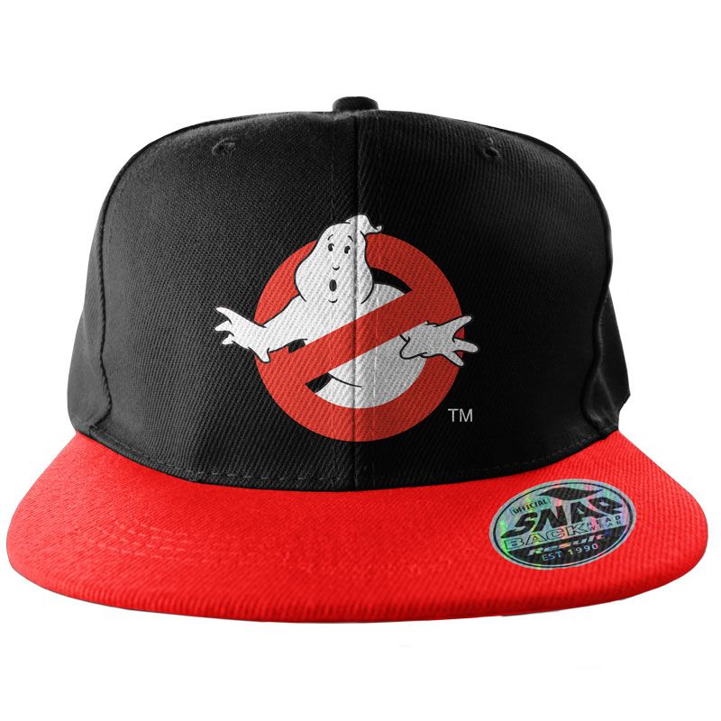Ghostbusters Logo Embroidered Snapback Cap