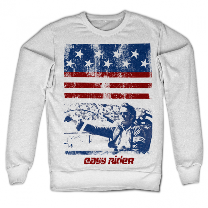Easy Rider America Sweatshirt (White)