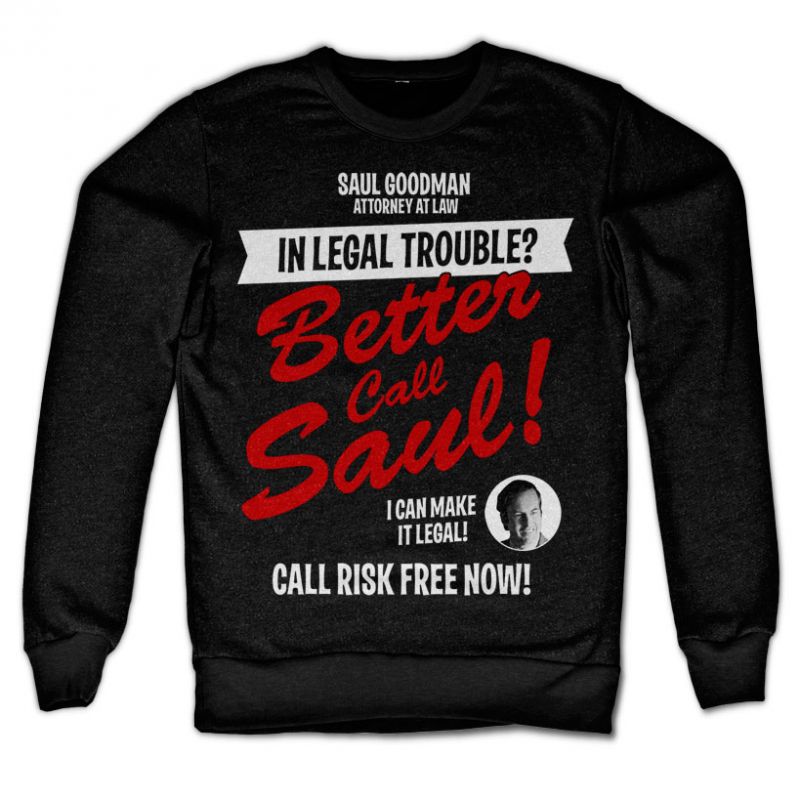 In Legal Trouble Sweatshirt (Black)