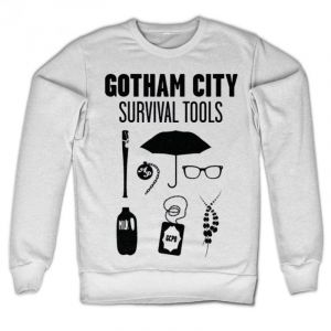 Gotham Survival Tools Sweatshirt (White)