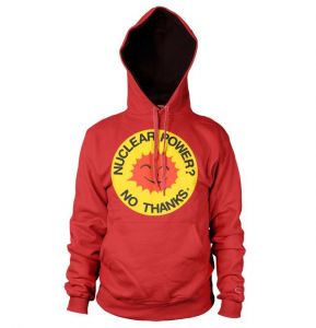 Nuclear Power - No Thanks Hoodie (Red)