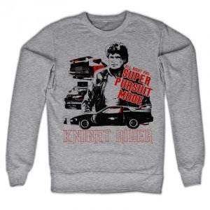 Knight Rider - Super Pursuit Mode Sweatshirt (H.Grey)