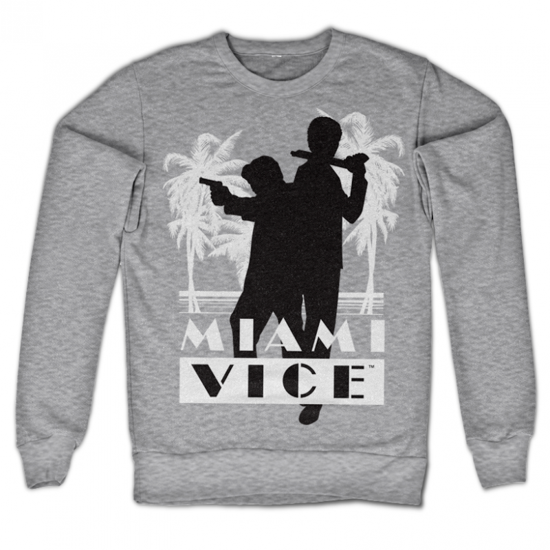 Miami Vice Silhuettes Sweatshirt (H.Grey)