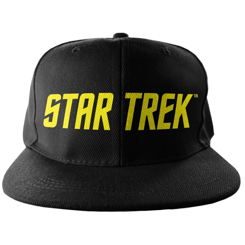 Star Trek Logo Snapback Cap (Black)