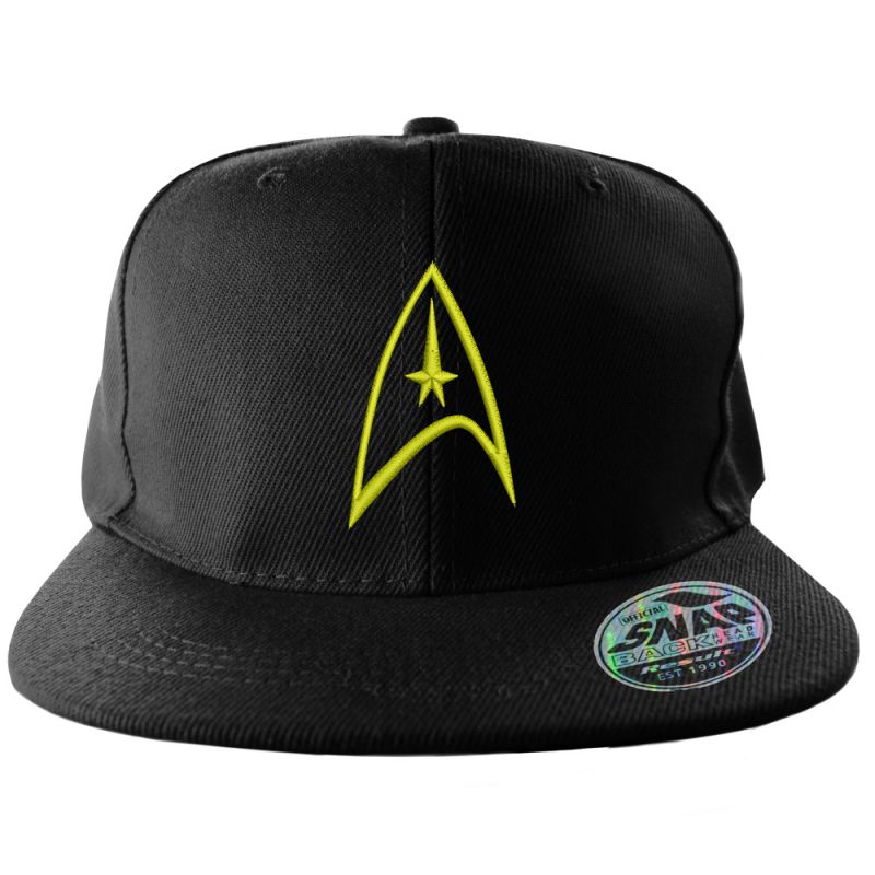 Star Trek Starfleet Snapback Cap (Black)