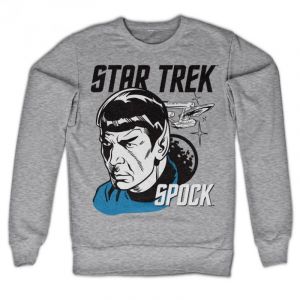 Star Trek & Spock Sweatshirt (H.Grey)