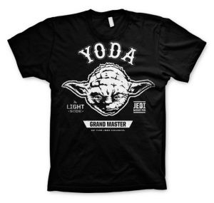 Grand Master Yoda T-Shirt (Black) | L, M, S, XL, XXL, XXXL