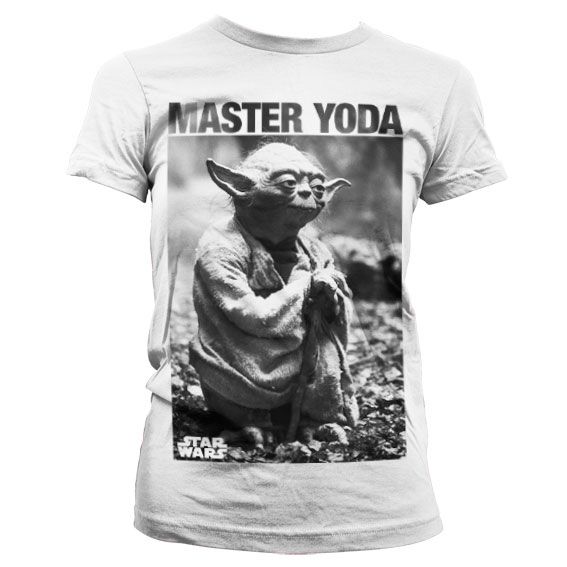 Master Yoda Girly Tee (White)