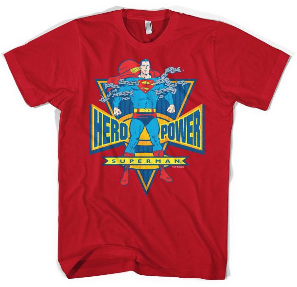 Superman World Hero T-Shirt (Red)