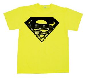 Superman Halftone Shield (Yellow)