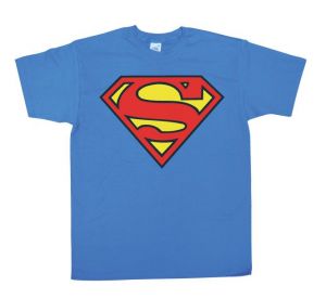 Superman Shield T-Shirt (Blue) | 536540, 536542