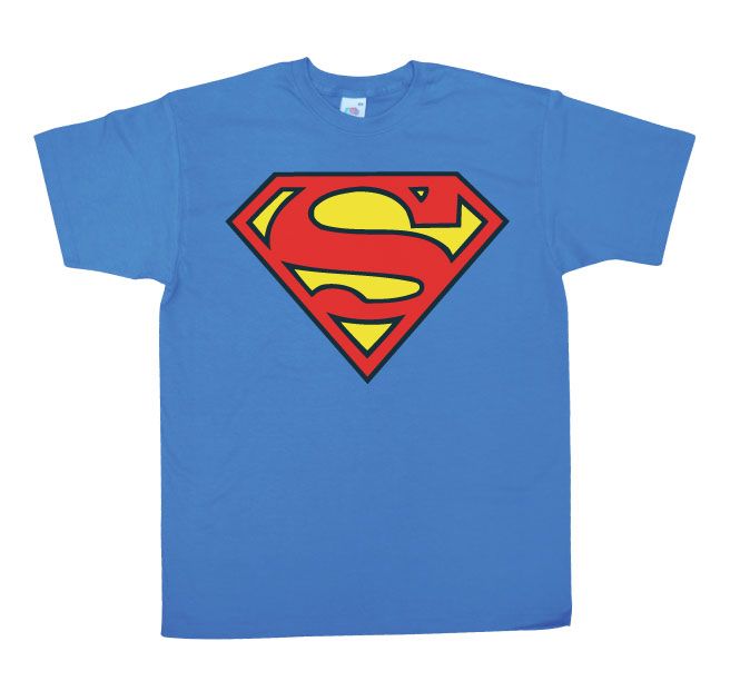 Superman Shield T-Shirt (Blue)