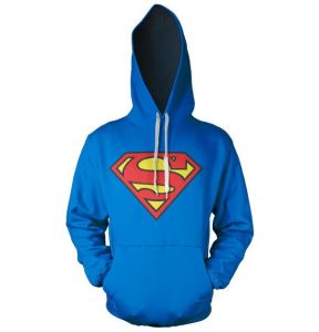 Superman Shield Hoodie (Blue)