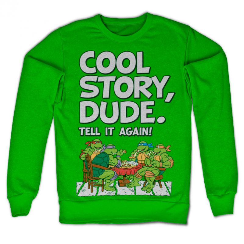 TMNT - Cool Story Dude Sweatshirt (Green)
