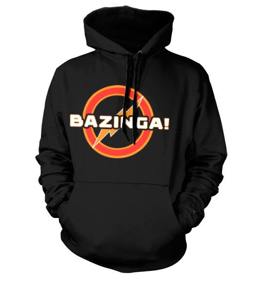 Bazinga Underground Logo Hoodie (Black)