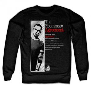 The Roommate Agreement Sweatshirt (Black) | L, M, S, XL, XXL