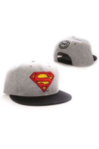 Superman Adjustable Cap Vintage Logo grey
