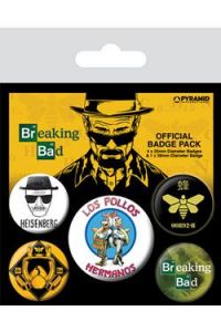 Breaking Bad Pin Badges 5-Pack Los Pollos Hermanos