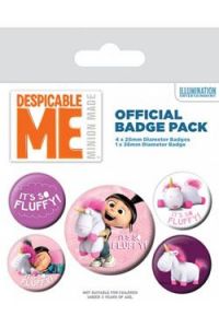 Despicable Me Pin Badges 5-Pack It's So Fluffy Pyramid International
