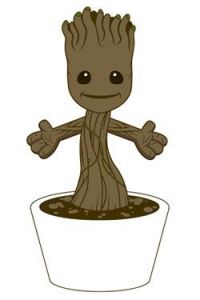 Guardians of the Galaxy Plush Figure Baby Groot 25 cm