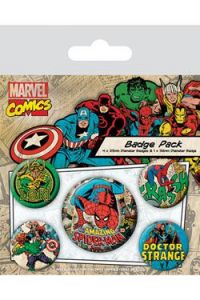 Marvel Comics Pin Badges 5-Pack Spider-Man