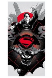 Batman v Superman Towel Logo 140 x 70 cm