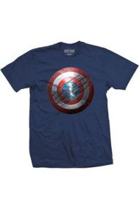 Captain America Civil War T-Shirt Clawed Shield Size XXL Rock Off