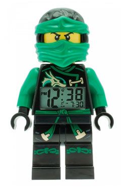 Lego Ninjago Masters of Spinjitzu Alarm Clock Lloyd ClicTime