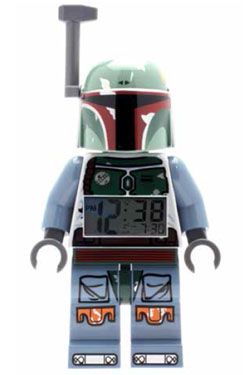 Lego Star Wars Alarm Clock Boba Fett ClicTime