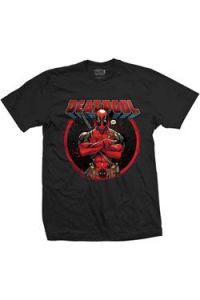 Deadpool T-Shirt Crossed Arms  Size XL
