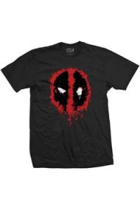 Deadpool T-Shirt Splat Icon Size M