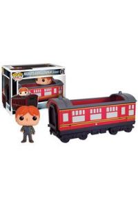 Harry Potter POP! Rides Vinyl Vehicle with Figure Hogwarts Express Traincar 2 & Ron 12 cm