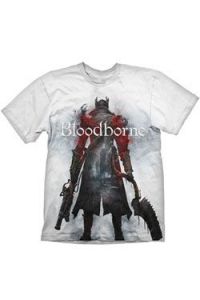 Bloodborne T-Shirt Hunter Street White Size M