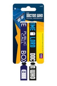 Doctor Who Festival Wristband 2-Pack Time Lord