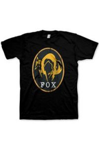 Metal Gear Solid V Ground Zeroes T-Shirt FOX Size L Gaya Entertainment