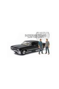 Supernatural Diecast Model 1/18 1967 Chevrolet Impala Sport Sedan with 2 figures