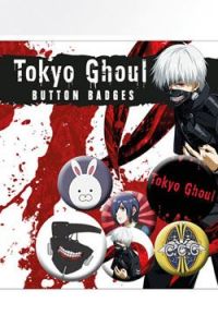 Tokyo Ghoul Pin Badges 6-Pack Mix