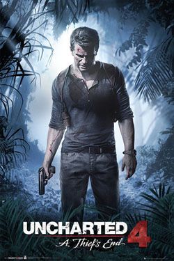 Uncharted 4 Poster Pack A Thiefs End 61 x 91 cm (5) GYE